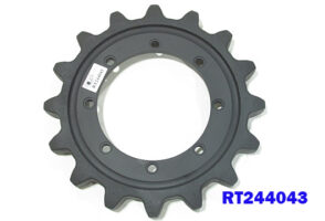 Rubber Supply Company Sprocket for Compact Track Loaders part # RT244043