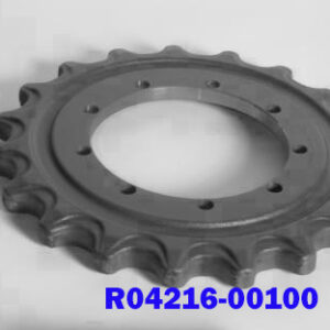 Rubber Supply Company Sprocket for Mini Excavators. Part #R04216-00100