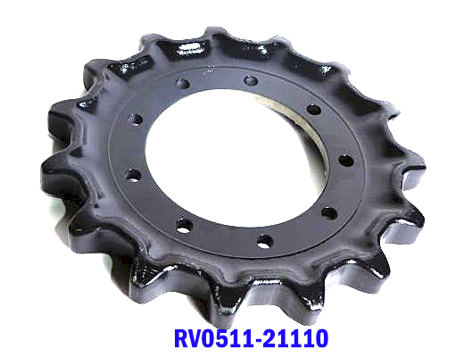 Rubber Supply Company Sprocket for Compact Track Loaders part # RV0511-21110