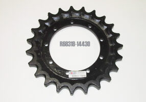 Rubber Supply Company Sprocket for Mini Excavators Part # R68621-14430