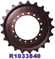 Rubber Supply Company Sprocket for Mini Excavators. Part # R1033840