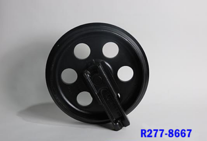 Rubber Supply Company Front idler assembly for Mini Excavators. Part # R277-8667