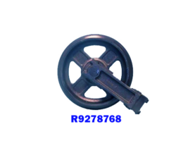Rubber Supply Company Front Idler Assembly with brackets for mini excavators part # R9278768