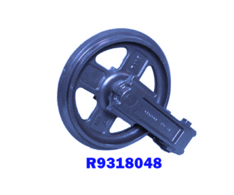 Rubber Supply Company front idler assembly for mini excavators part # R9318048