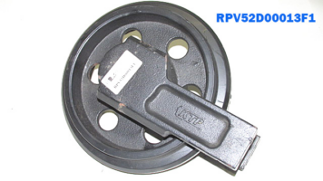 Rubber Supply Company Idler Assembly With Brackets for Mini Excavators part # RPV52D00013F1