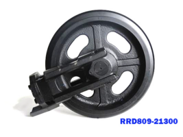 Rubber Supply Company Idler Assembly with brackets for Mini Excavator part # RRD809-21300