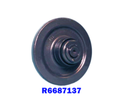 Rubber Supply Company Idler for compact track loaders part # R6687137